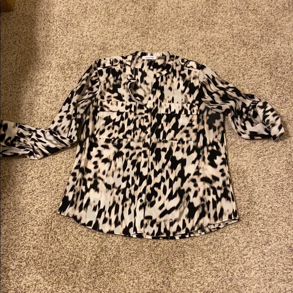 Calvin Klein Tops - Calvin Klein Button Down Blouse
